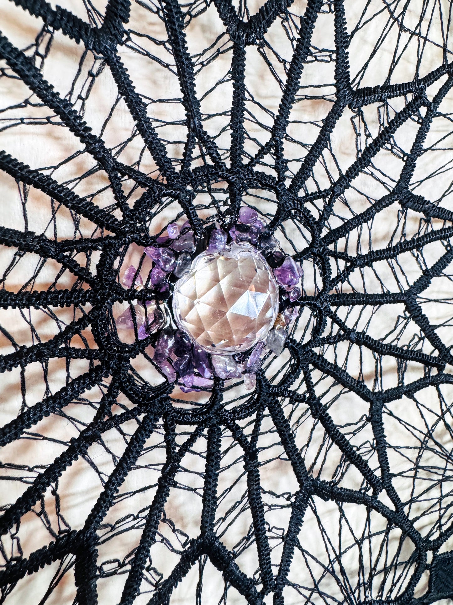 Large Black Dream Catcher.