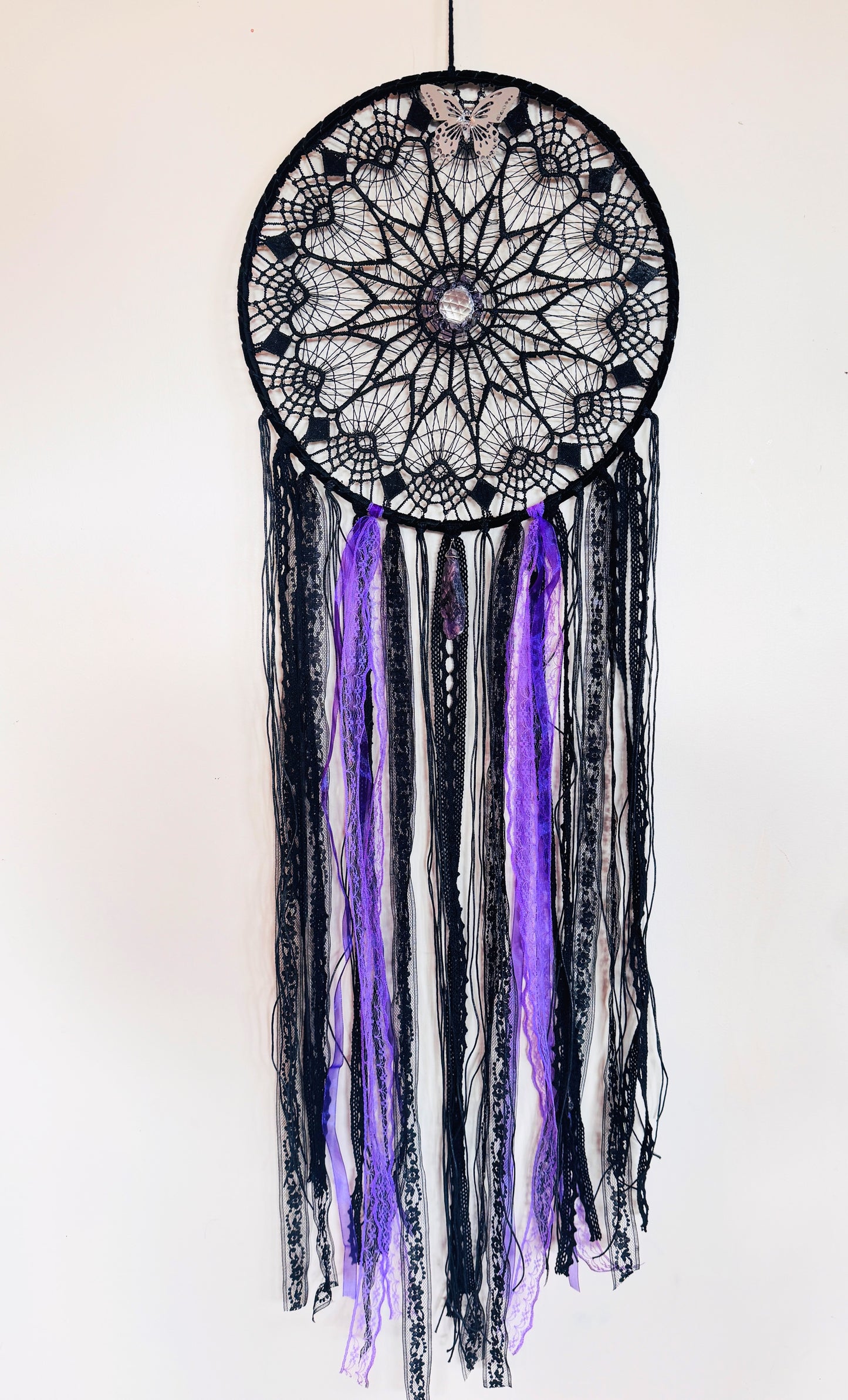 Large Black Dream Catcher.