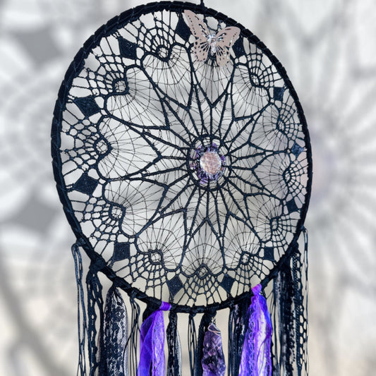 Large Black Dream Catcher.