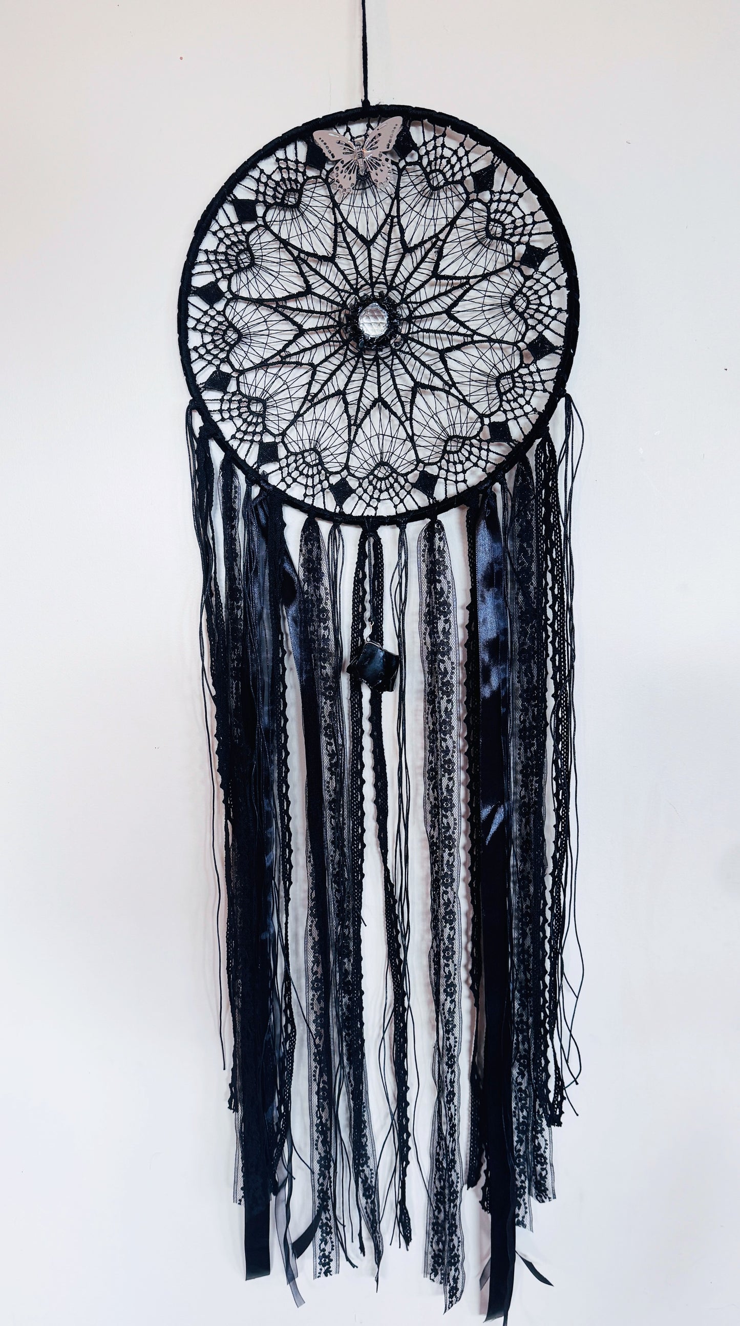 Large Black Dream Catcher.