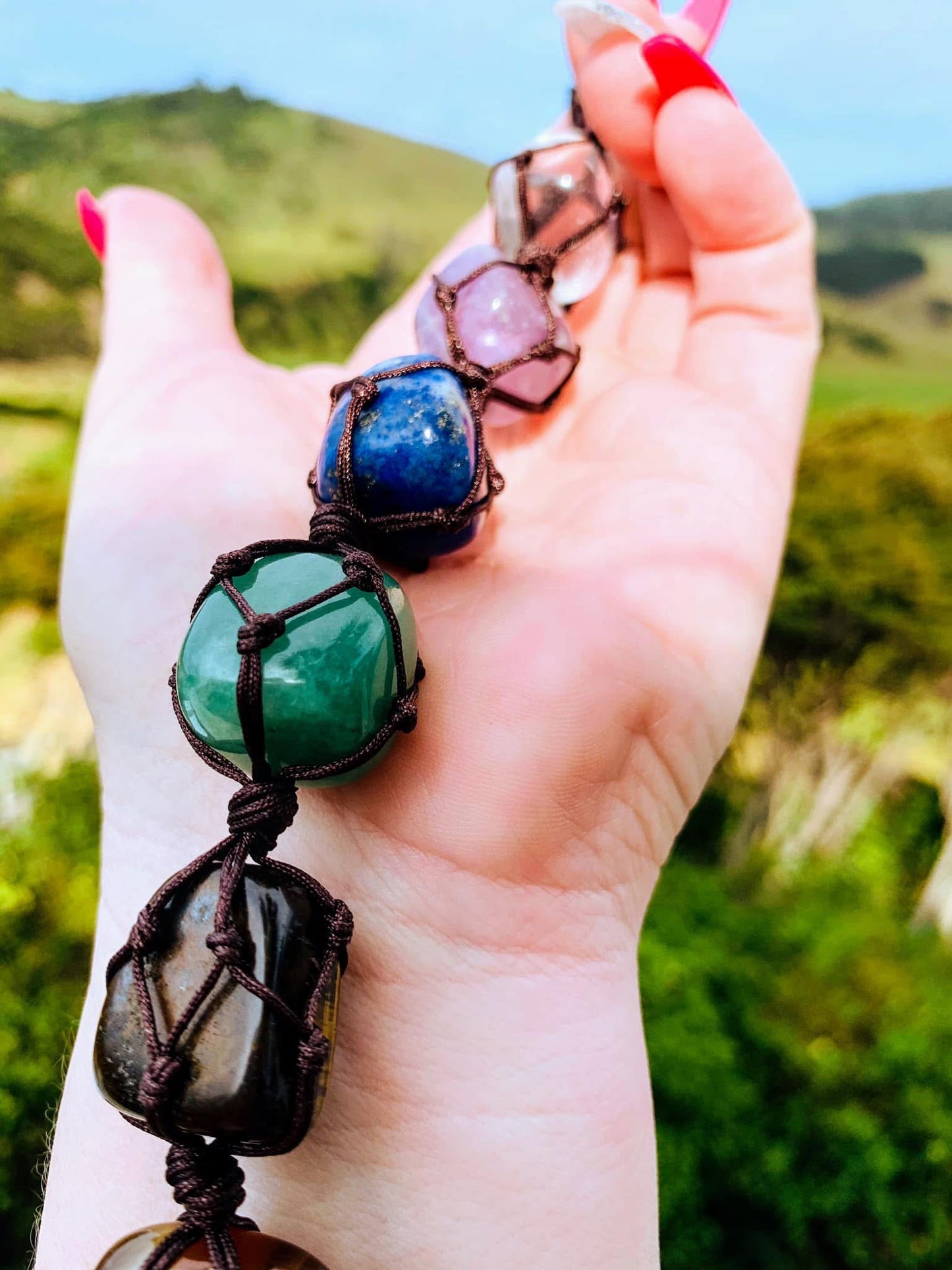 Crystal Chakra Hanger.