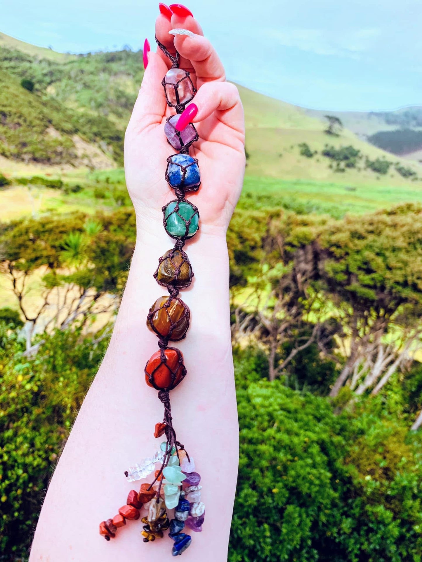 Crystal Chakra Hanger.