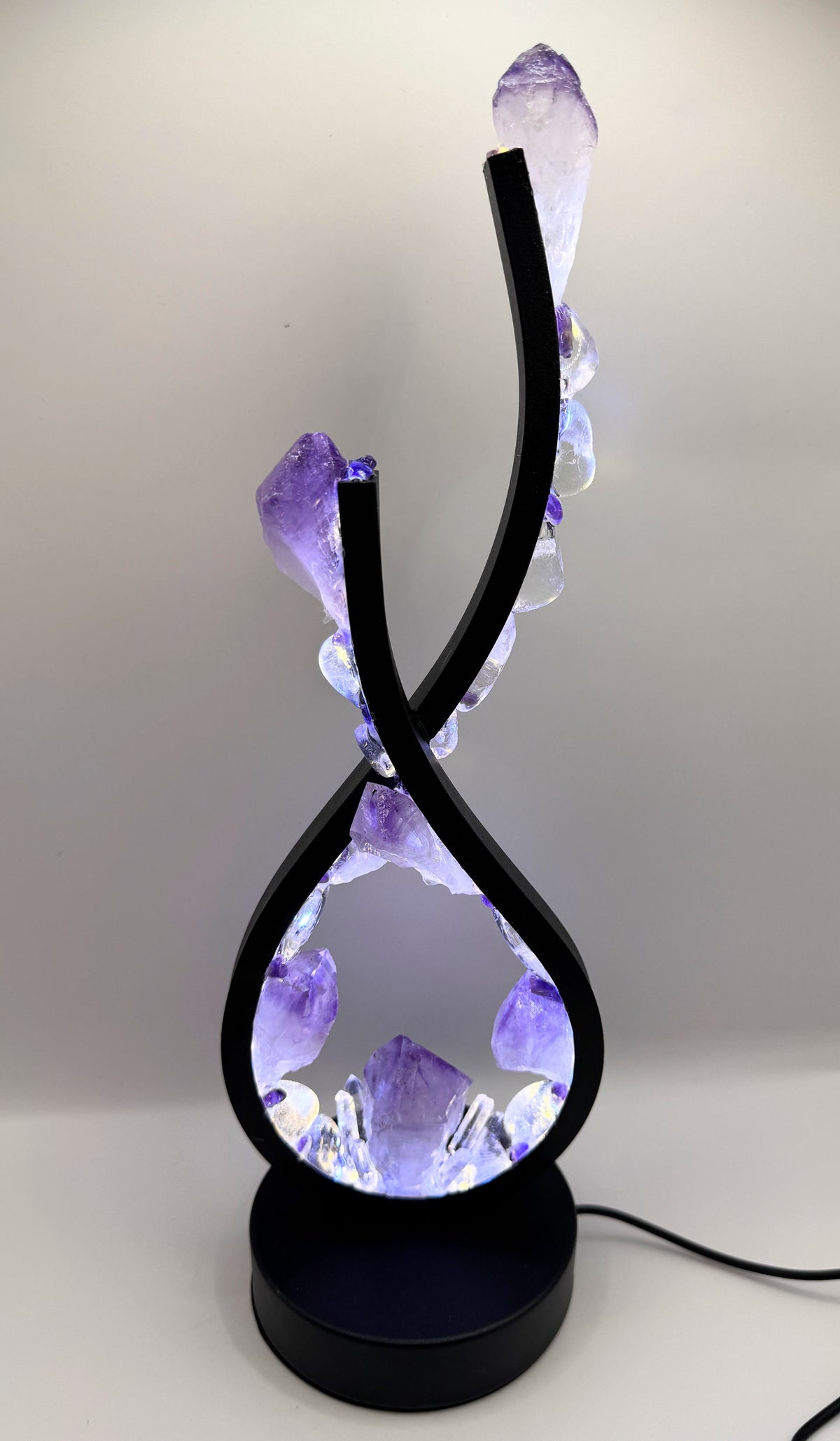 Flame Crystal Lamp “Eternal Flame”