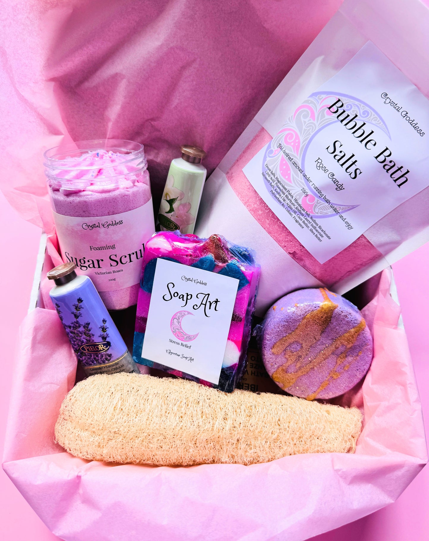 Bath Gift Box “ Goddess Bath Box 2”