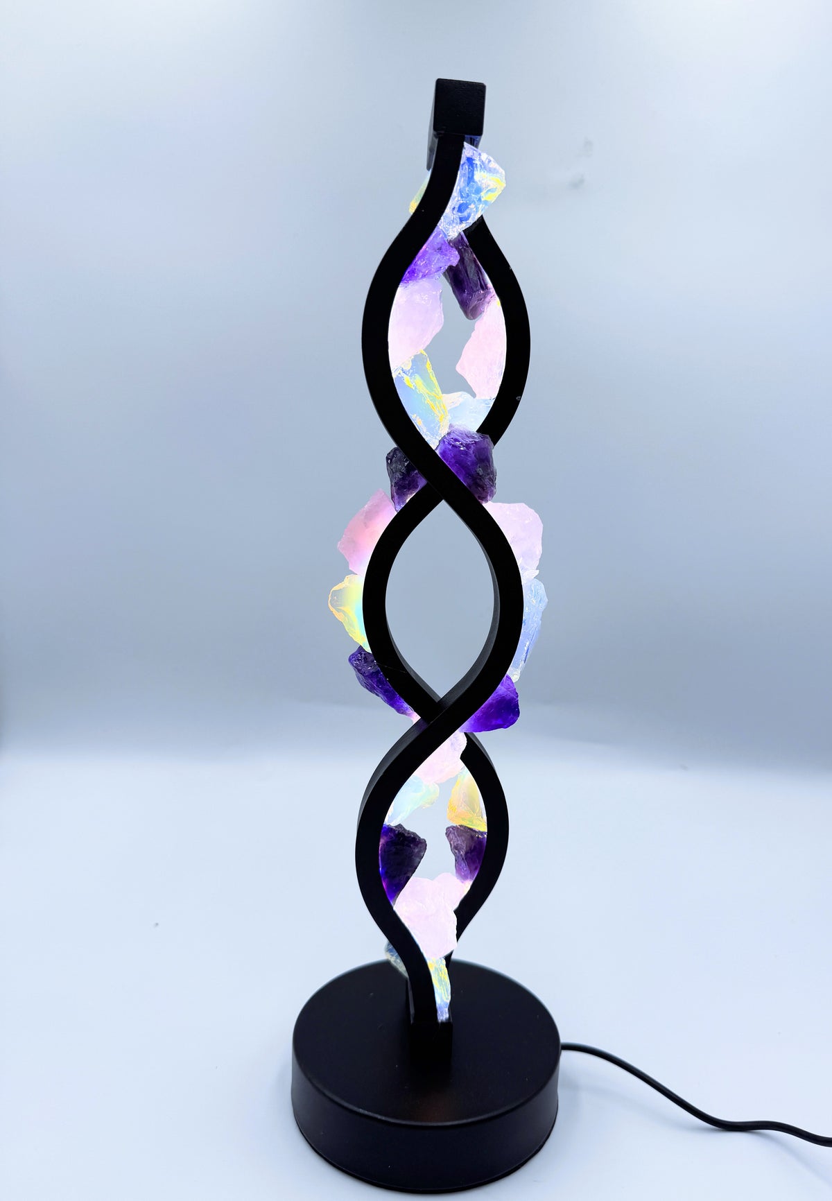 Crystal Twist Lamp “Sunset”