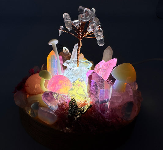 Fairy Light Garden Pink (Tree)
