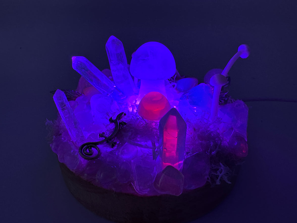 Fairy Crystal Garden Lamp ( Rainbow)