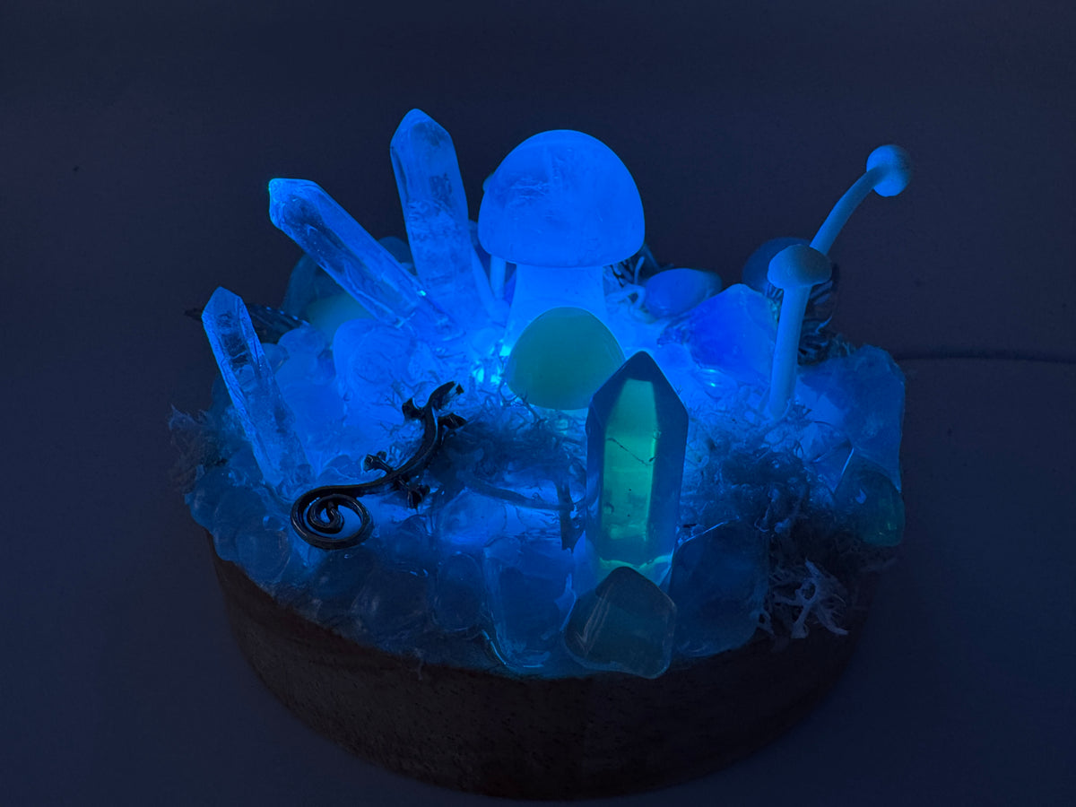 Fairy Crystal Garden Lamp ( Rainbow)