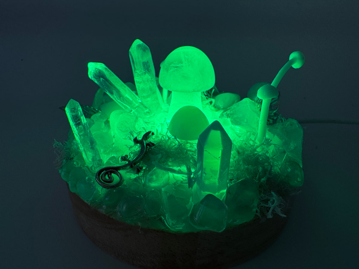 Fairy Crystal Garden Lamp ( Rainbow)