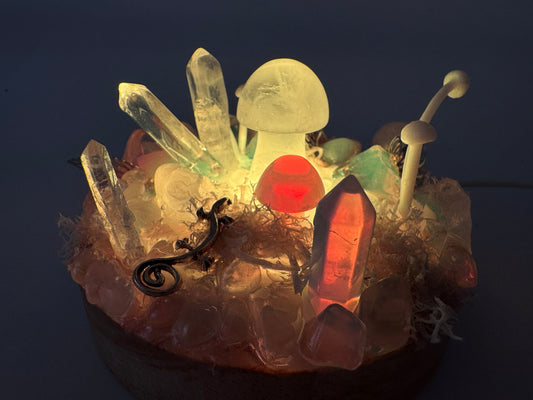 Fairy Crystal Garden Lamp ( Rainbow)