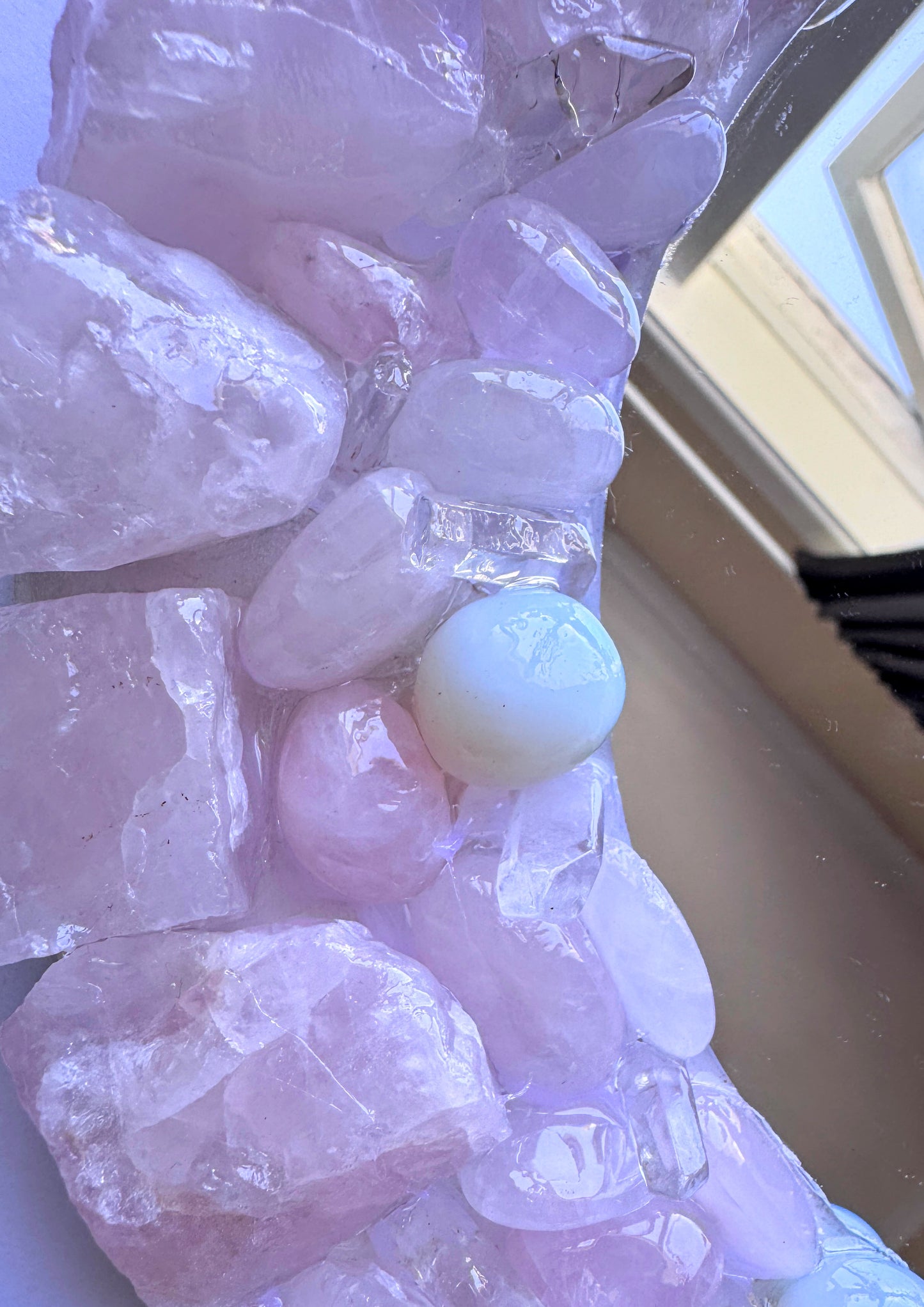 Crystal Mirror “Angel Aura” 28cm