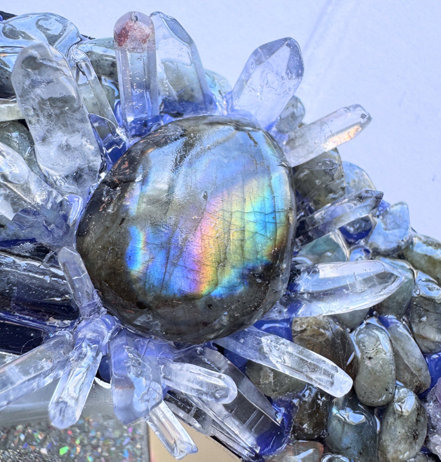 Crystal Mirror “Sea Spirit”  28cm