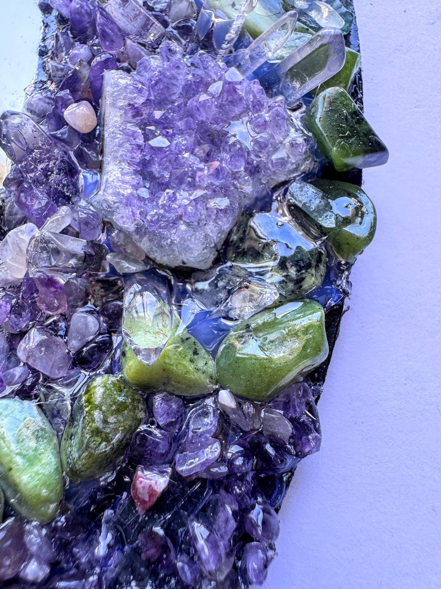 Crystal Mirror “Fae Forest” 28cm