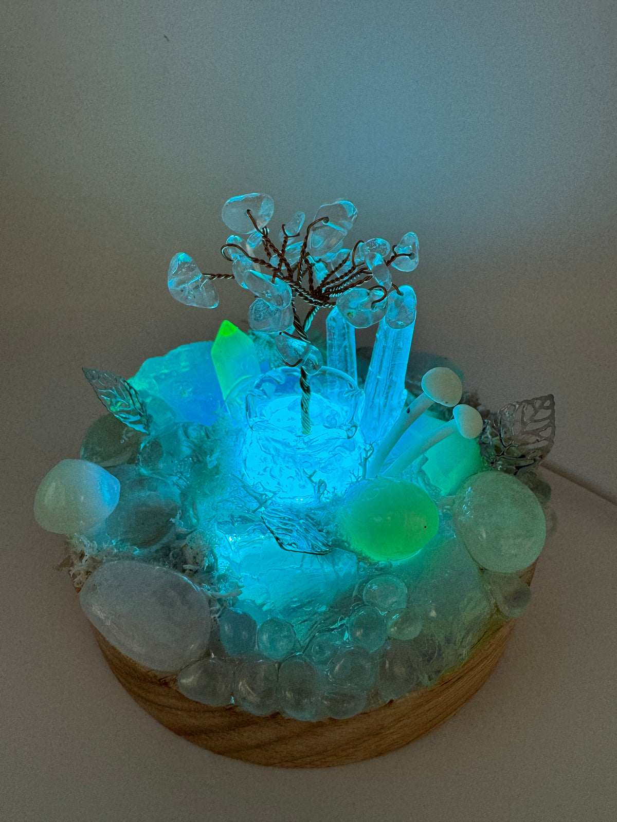 Crystal Fairy Garden Tree ( Rainbow light)