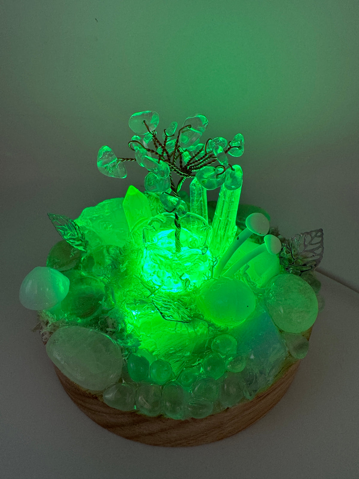 Crystal Fairy Garden Tree ( Rainbow light)