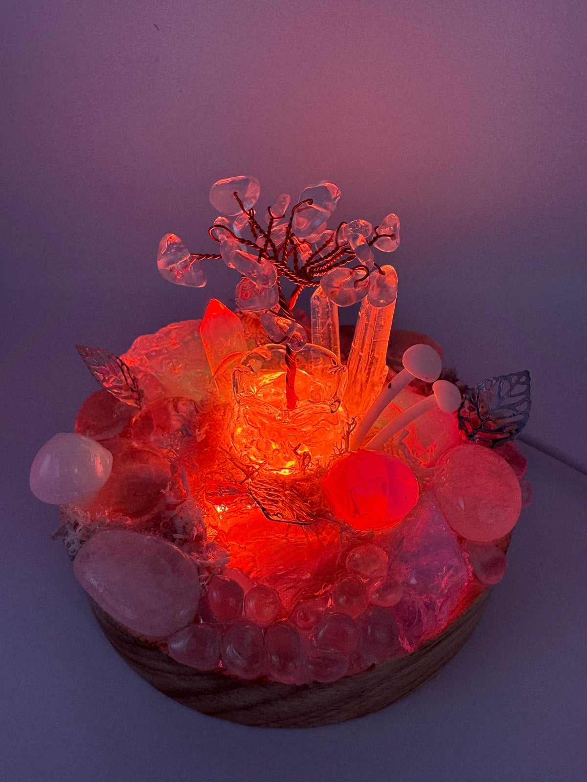 Crystal Fairy Garden Tree ( Rainbow light)