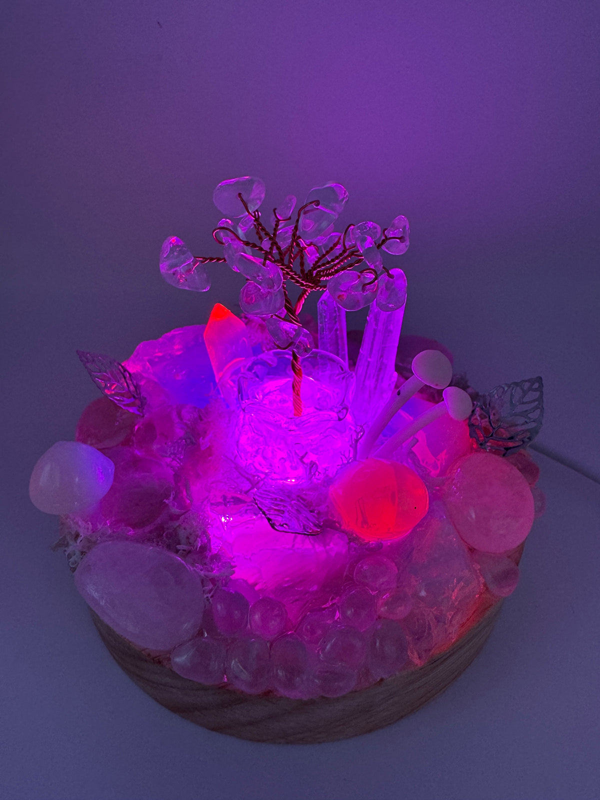 Crystal Fairy Garden Tree ( Rainbow light)