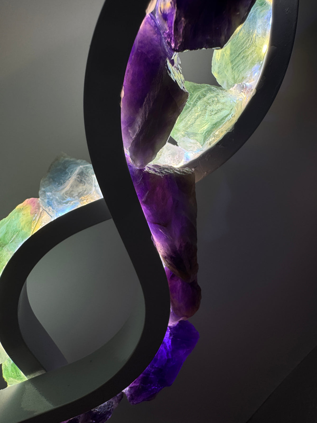 Crystal Twist Lamp Midnight Magic