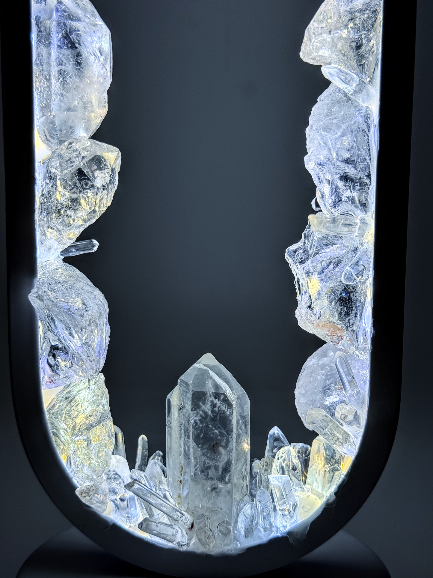 Crystal Portal Lamp. “Seer” 30cm
