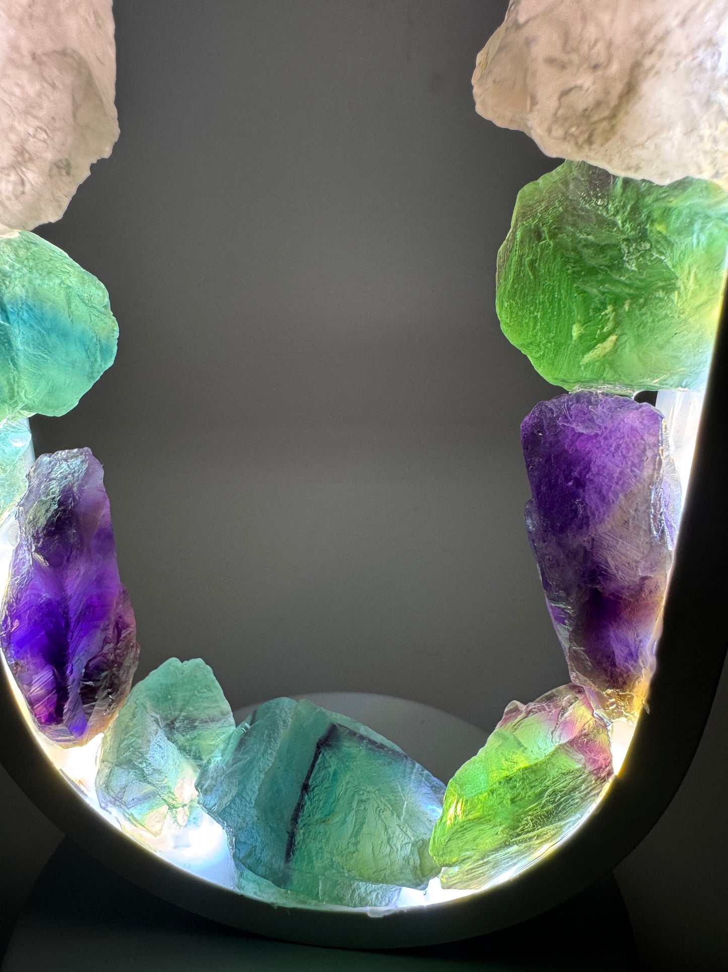 Crystal Portal Lamp “ heavens Garden”