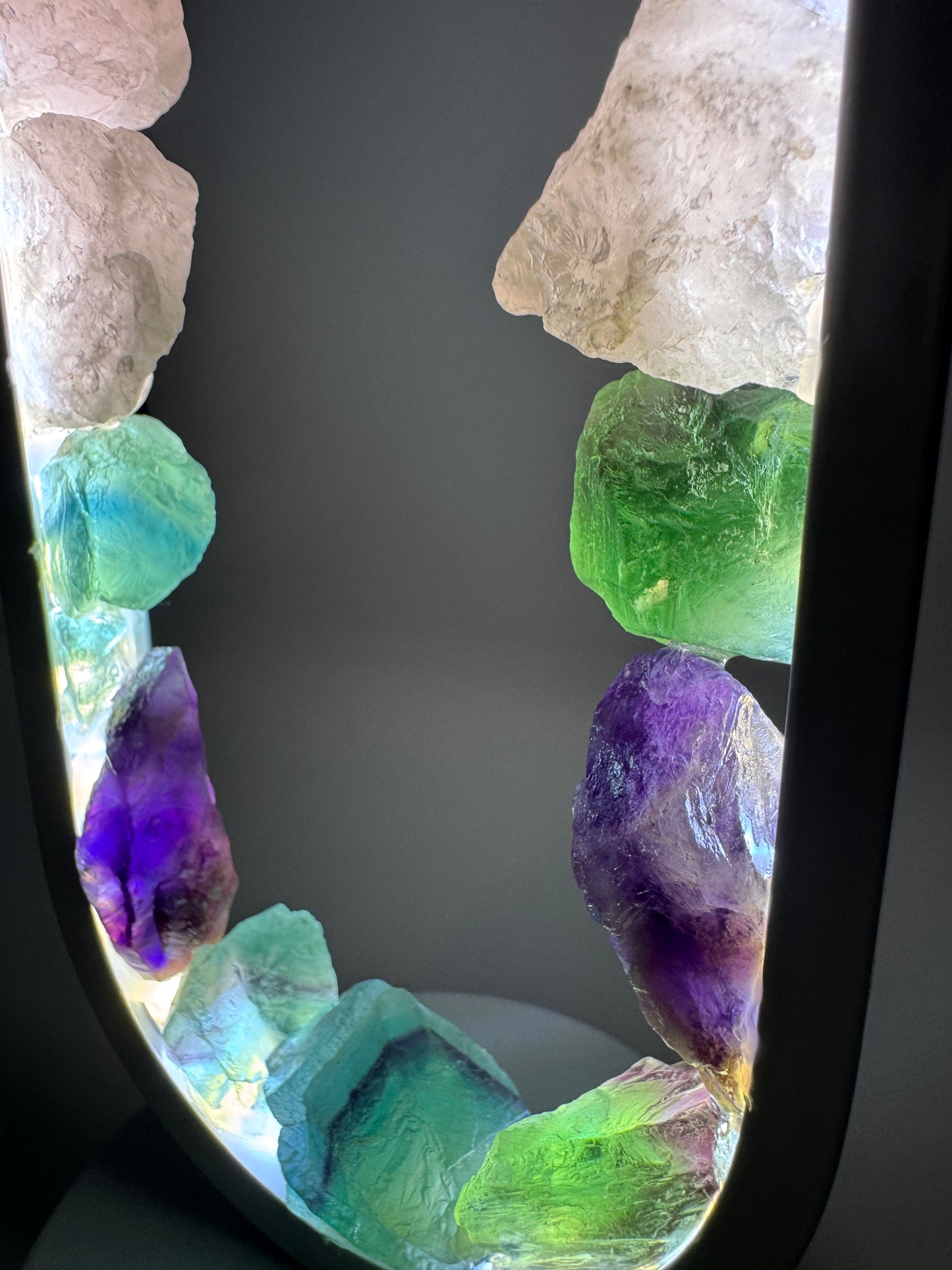 Crystal Portal Lamp “ heavens Garden”