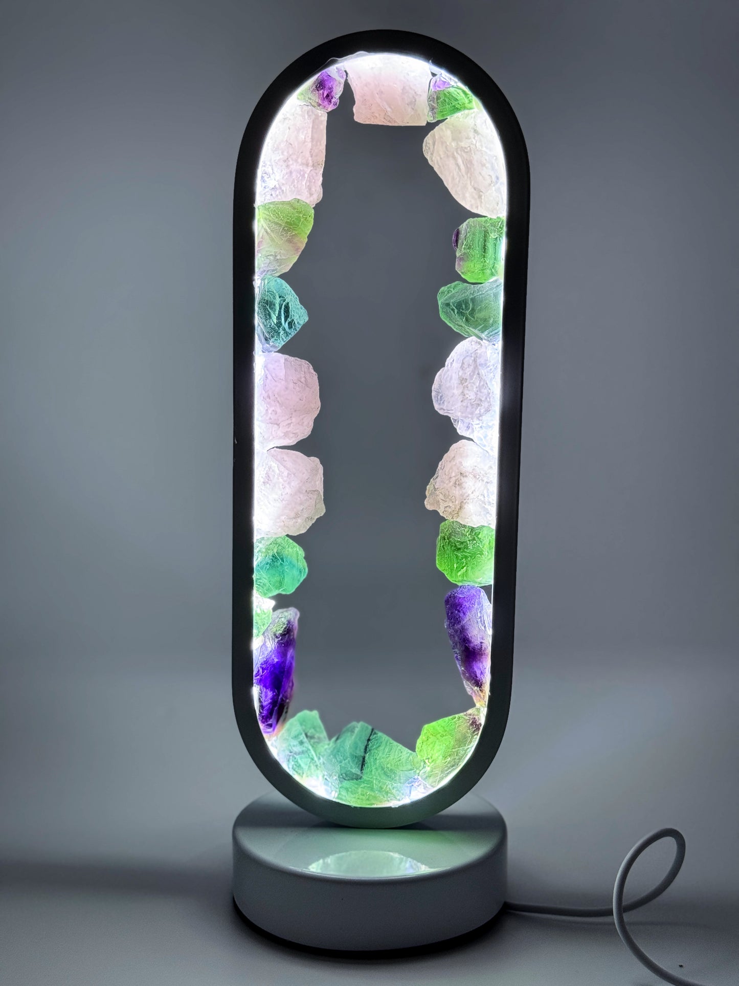 Crystal Portal Lamp “ heavens Garden”
