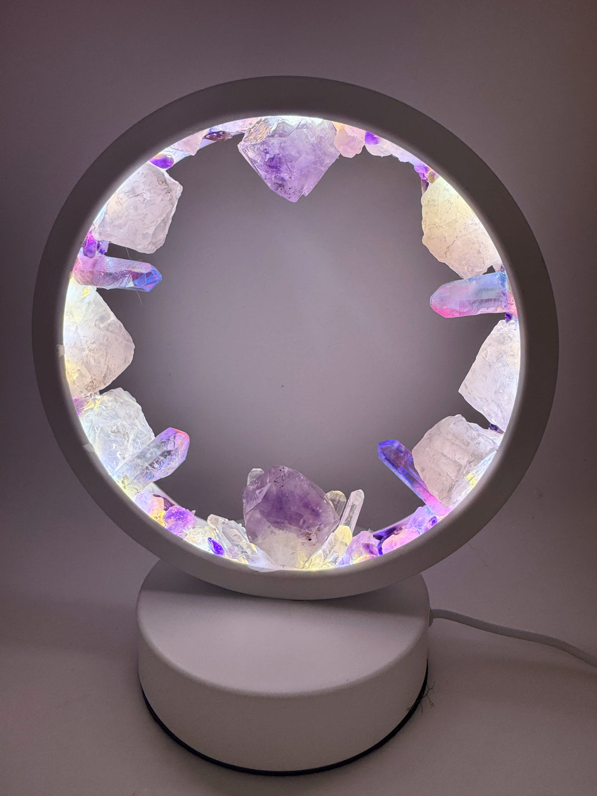 Moonlight Gate Crystal Lamp