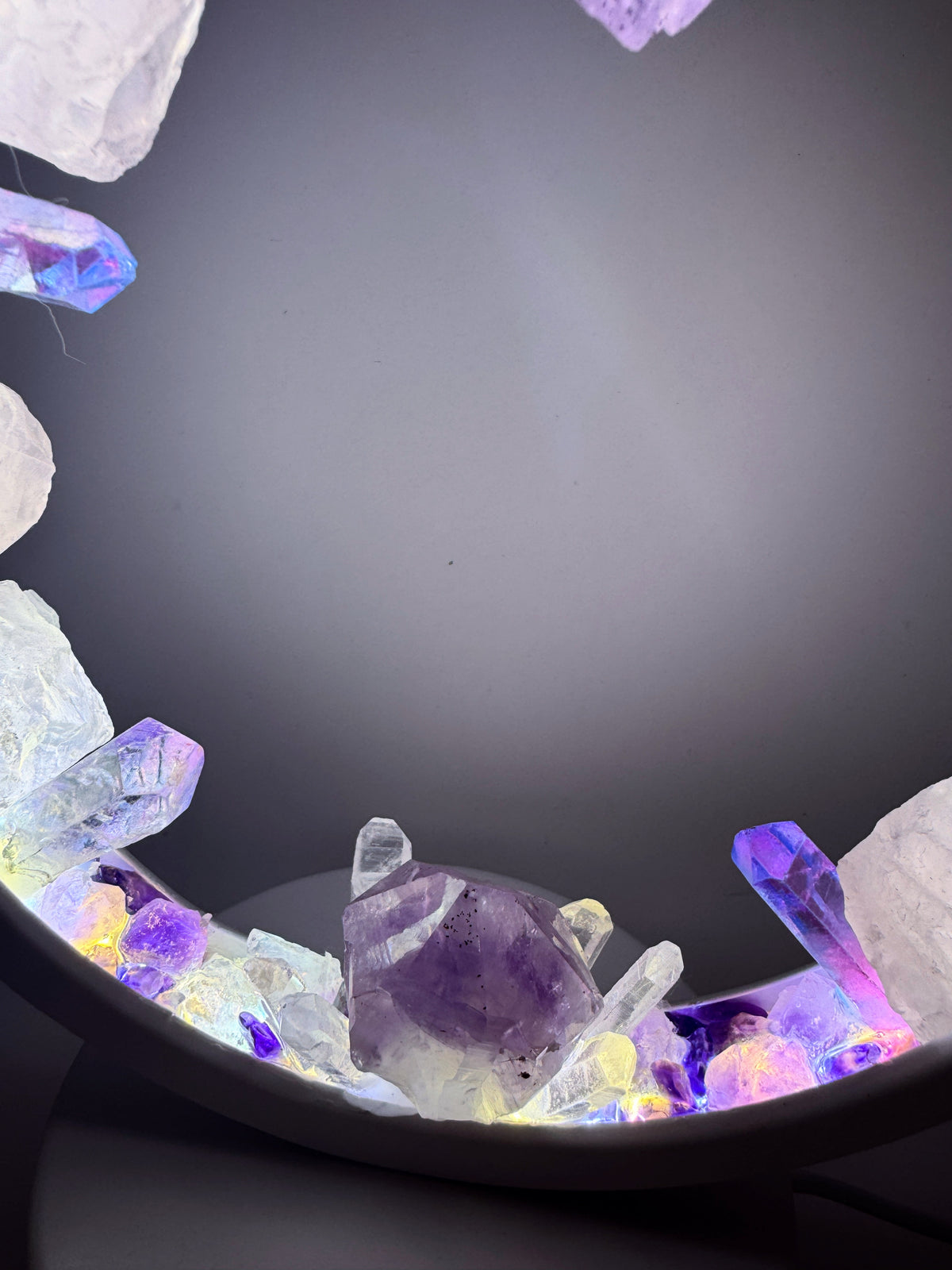 Moonlight Gate Crystal Lamp