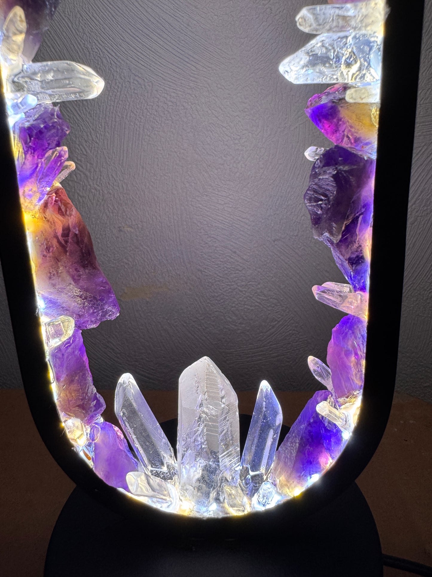 Crystal Portal Lamp “starlight Amethyst”
