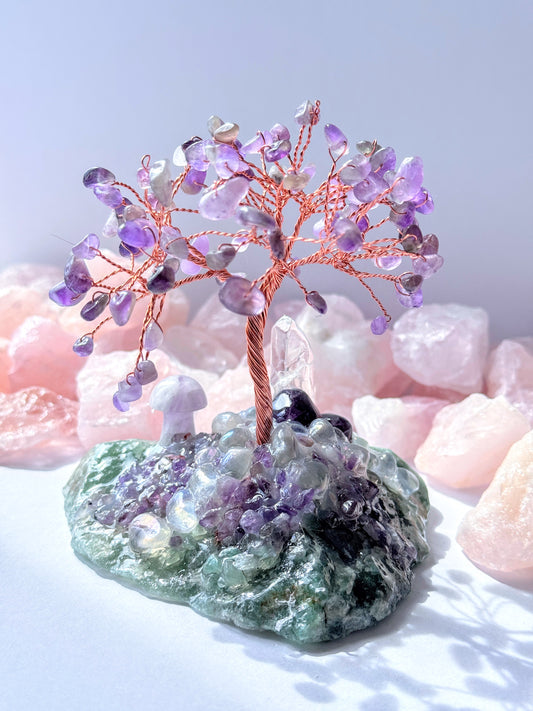 Crystal Tree “Violet forest”