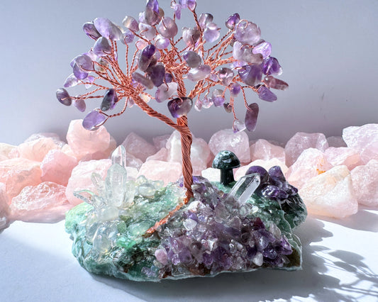 Crystal Tree “Lavender Grove”