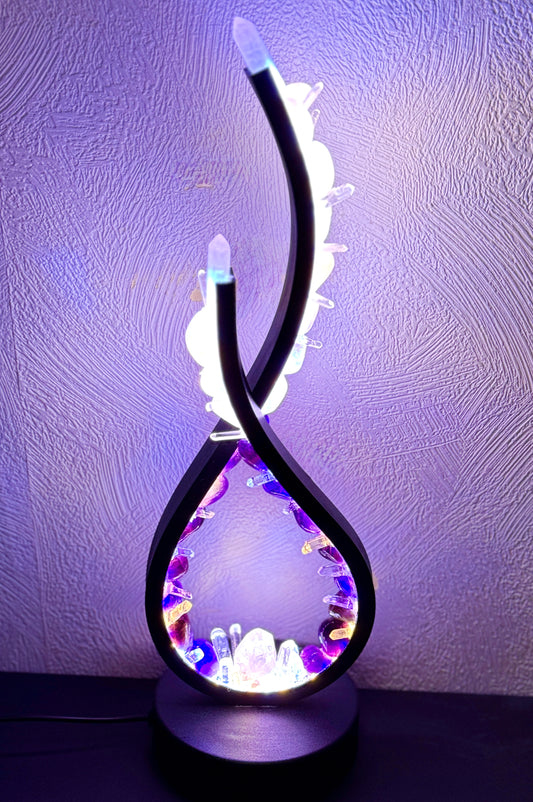 Harmony Flame Crystal Lamp
