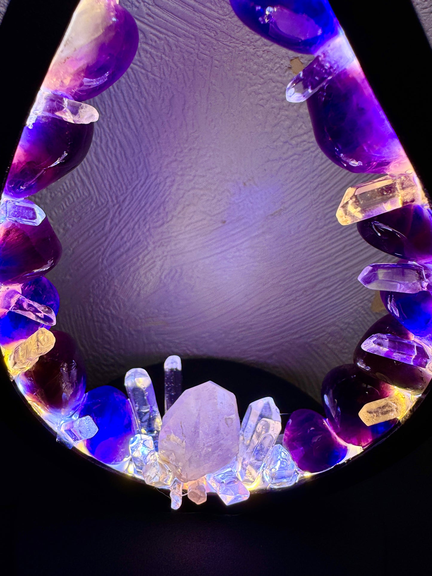 Crystal Lamp Harmony Flame