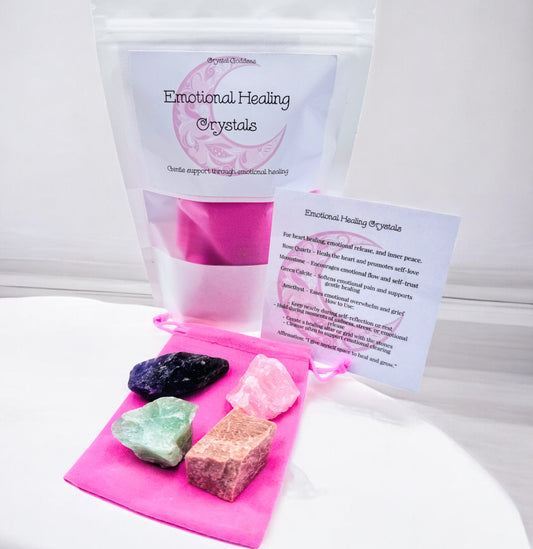 Emotional Healing Crystals.