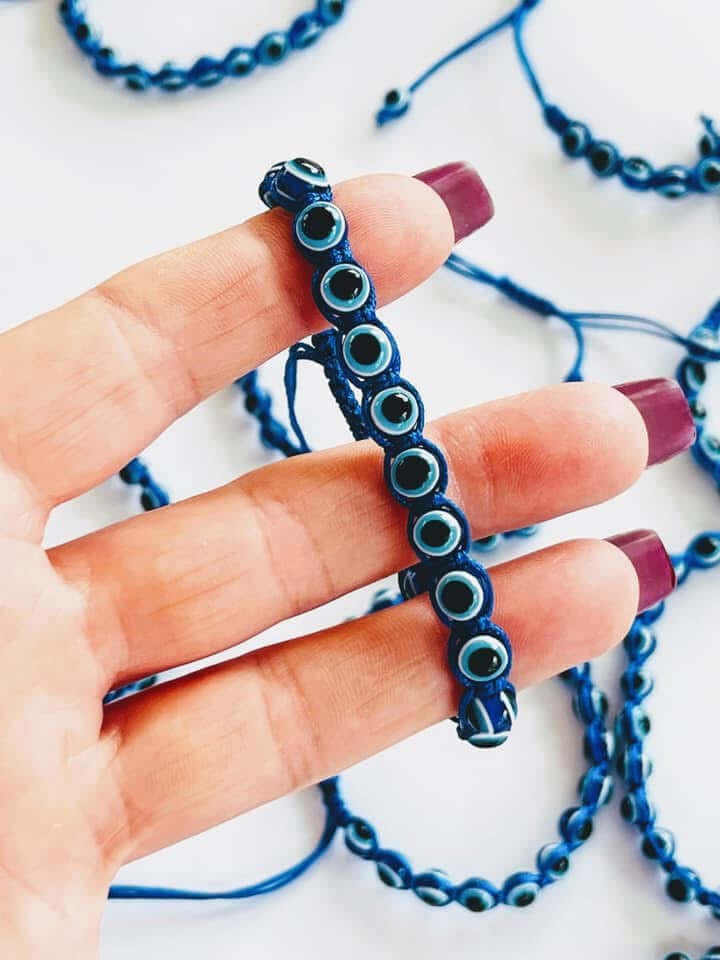 Ajustable Evil Eye Bracelet