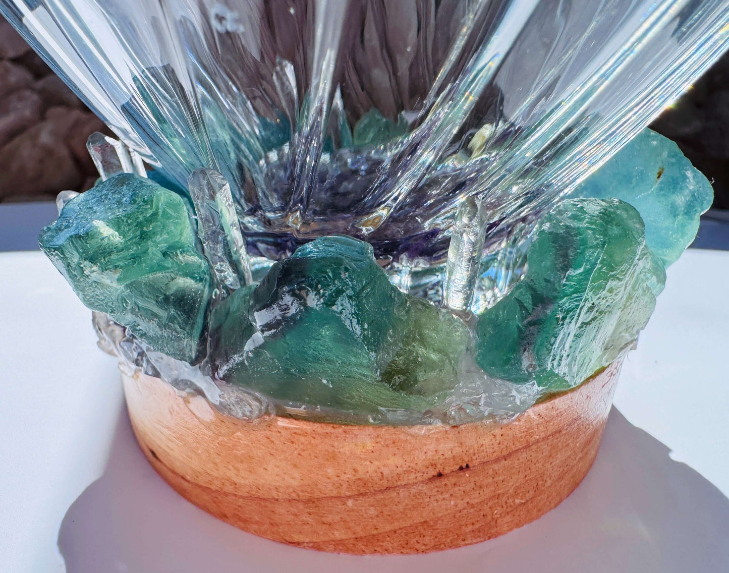 “Northern light”Crystal Bowl