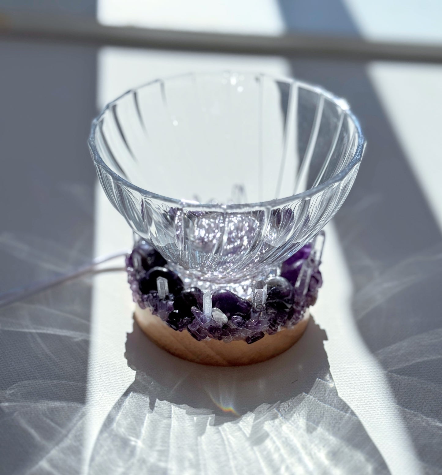 “Twilight Calm” Crystal Bowl