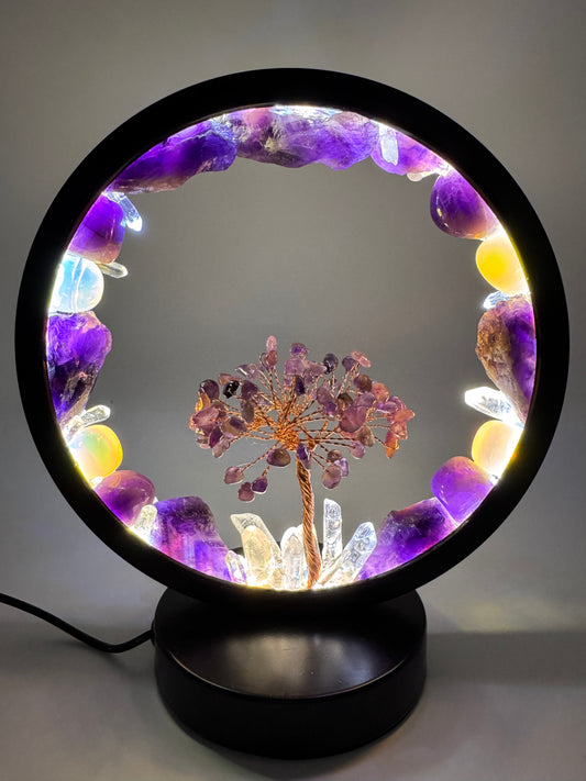 Crystal Portal Lamp “Moonlight magic”