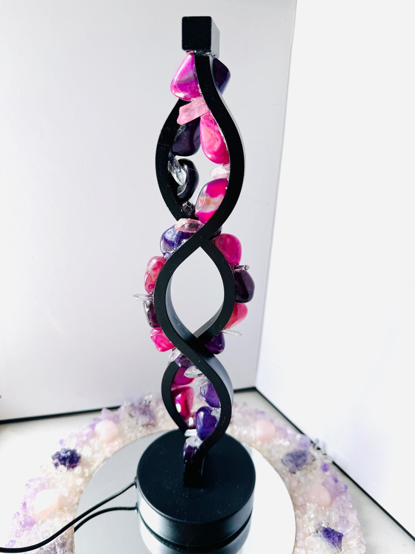 Crystal Twist Lamp “Mystic”