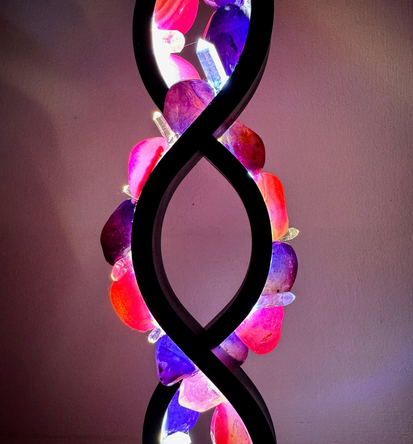 Crystal Twist Lamp “Mystic”