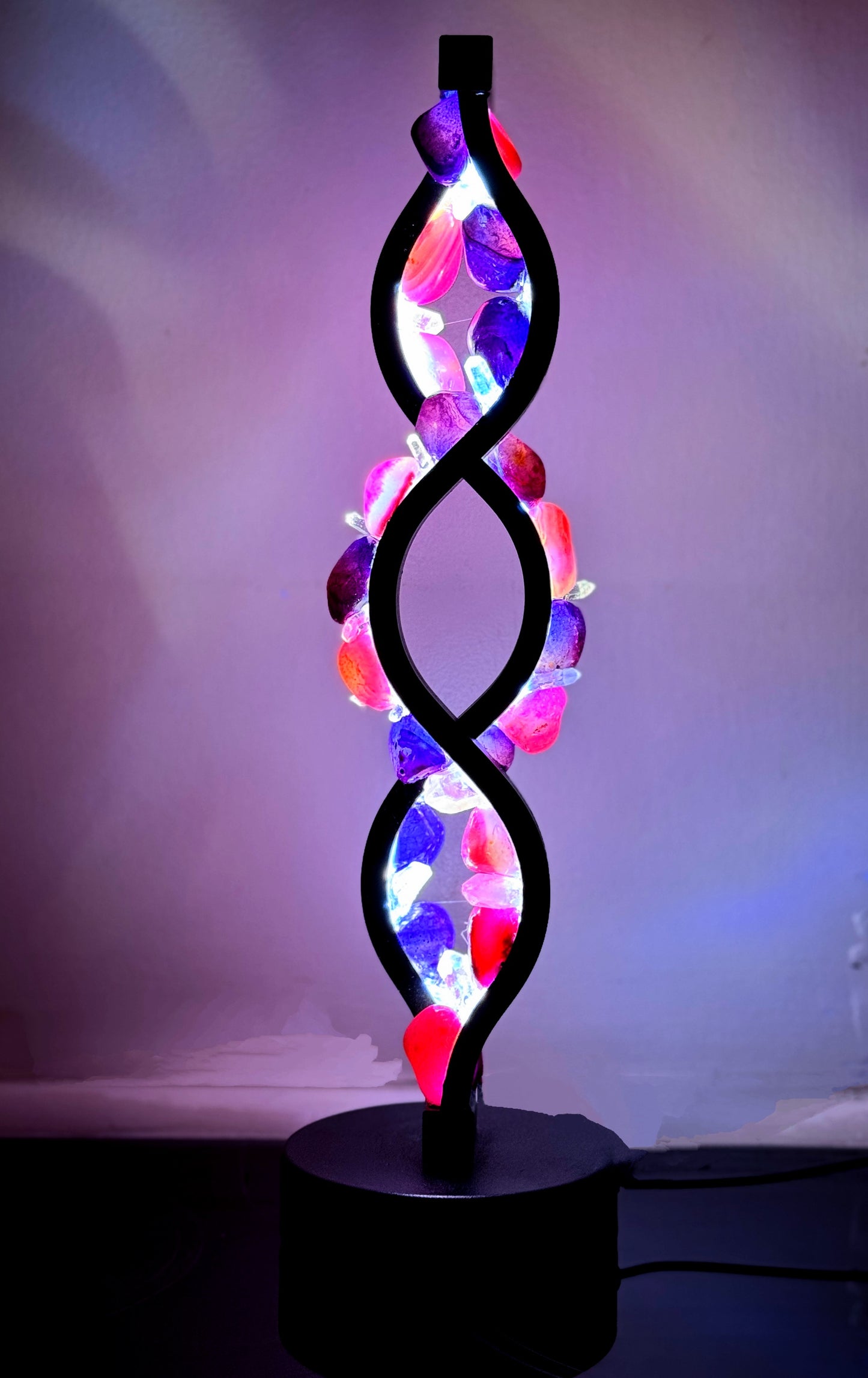 Crystal Twist Lamp “Mystic”