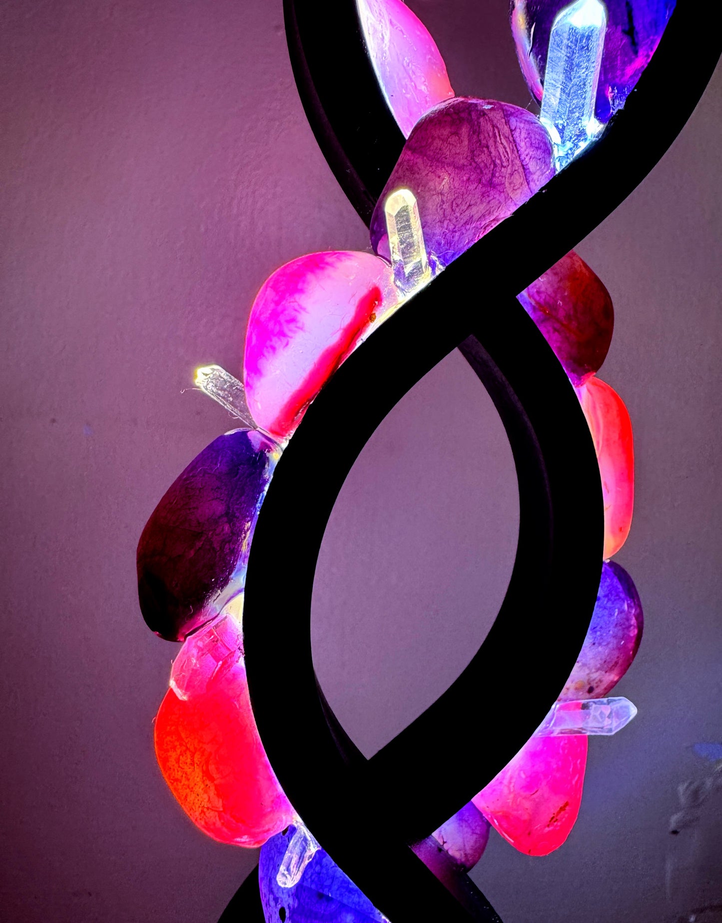 Crystal Twist Lamp “Mystic”