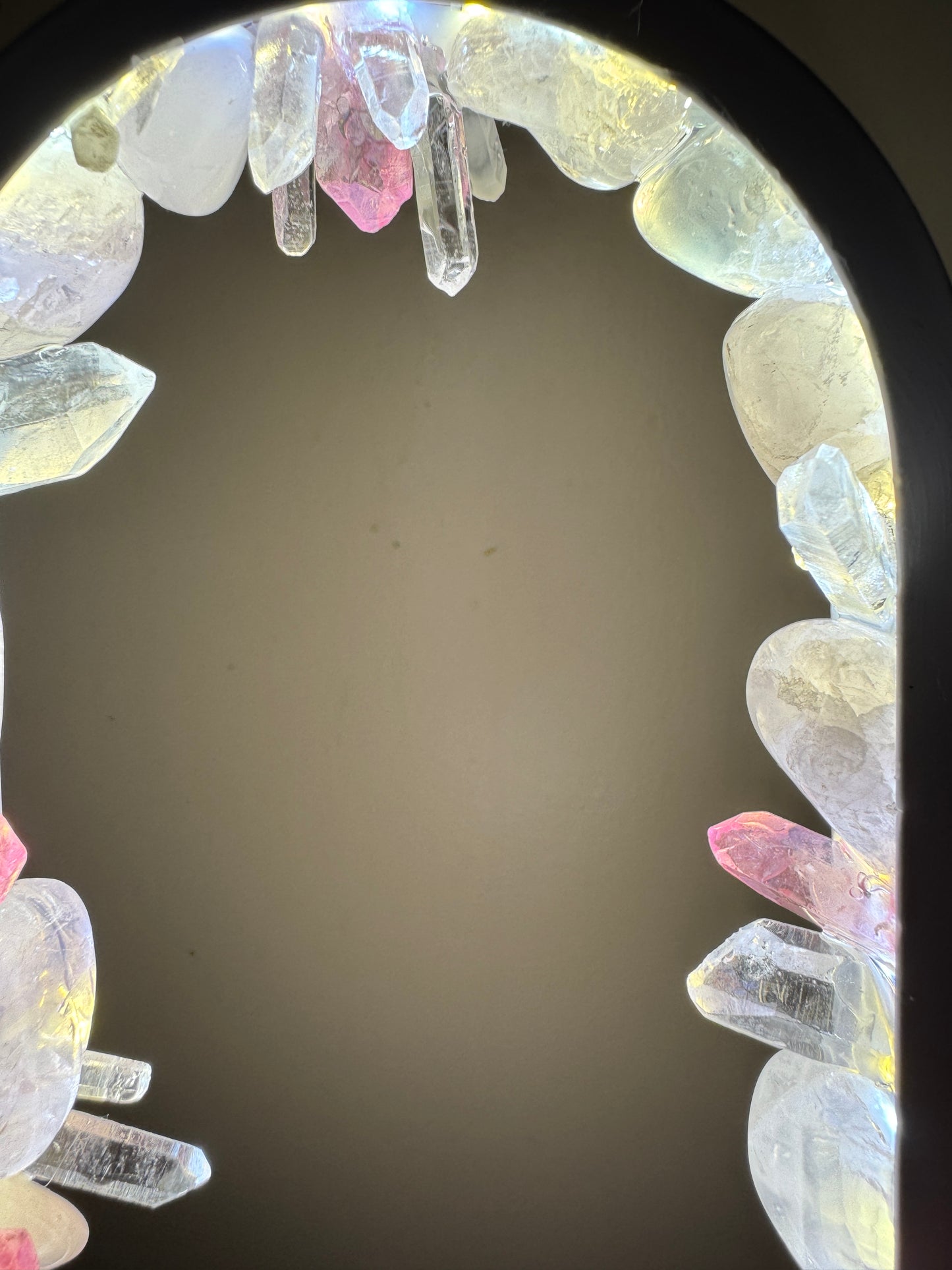 Crystal portal lamp “ loves aura”