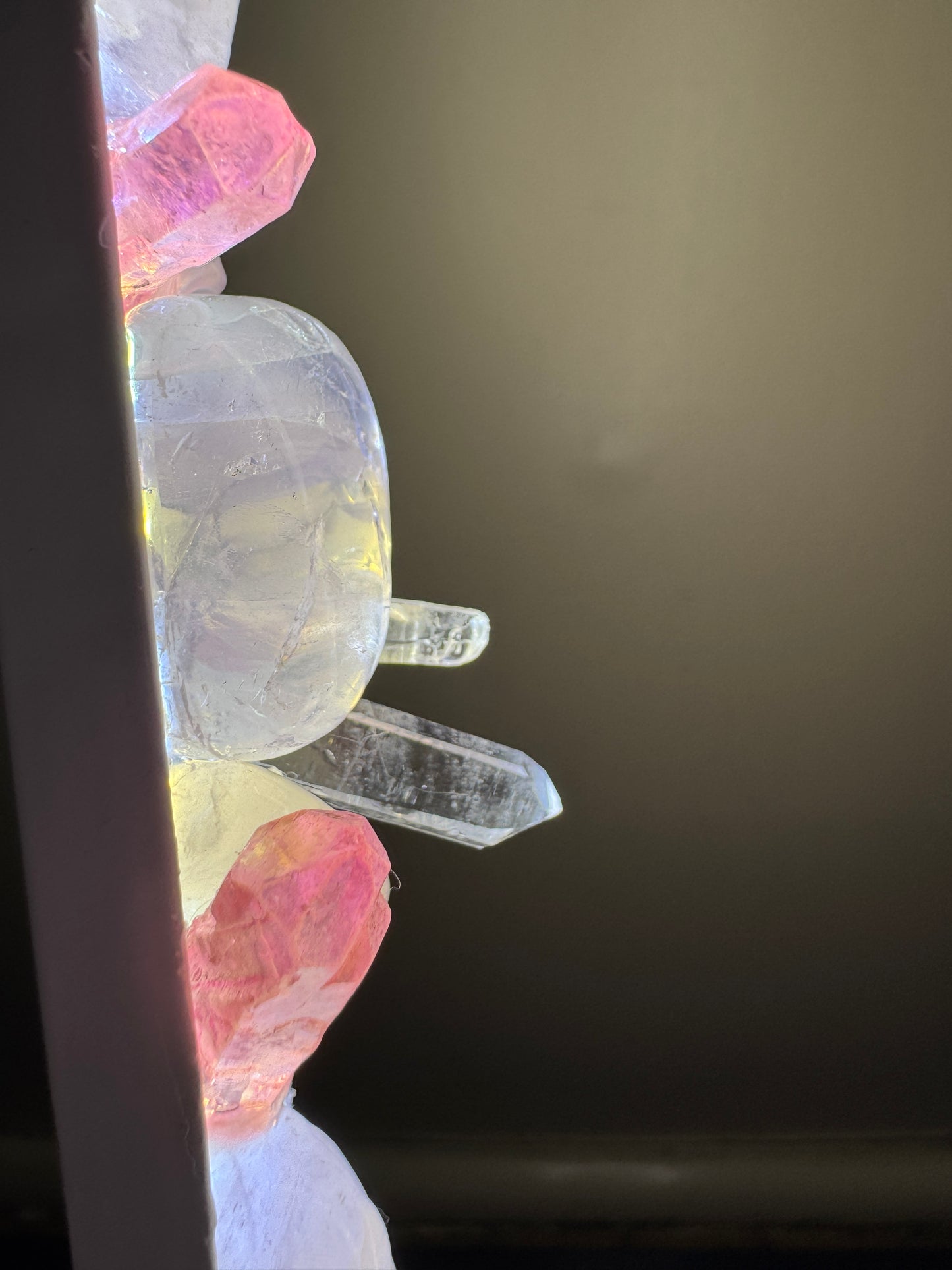 Crystal portal lamp “ loves aura”