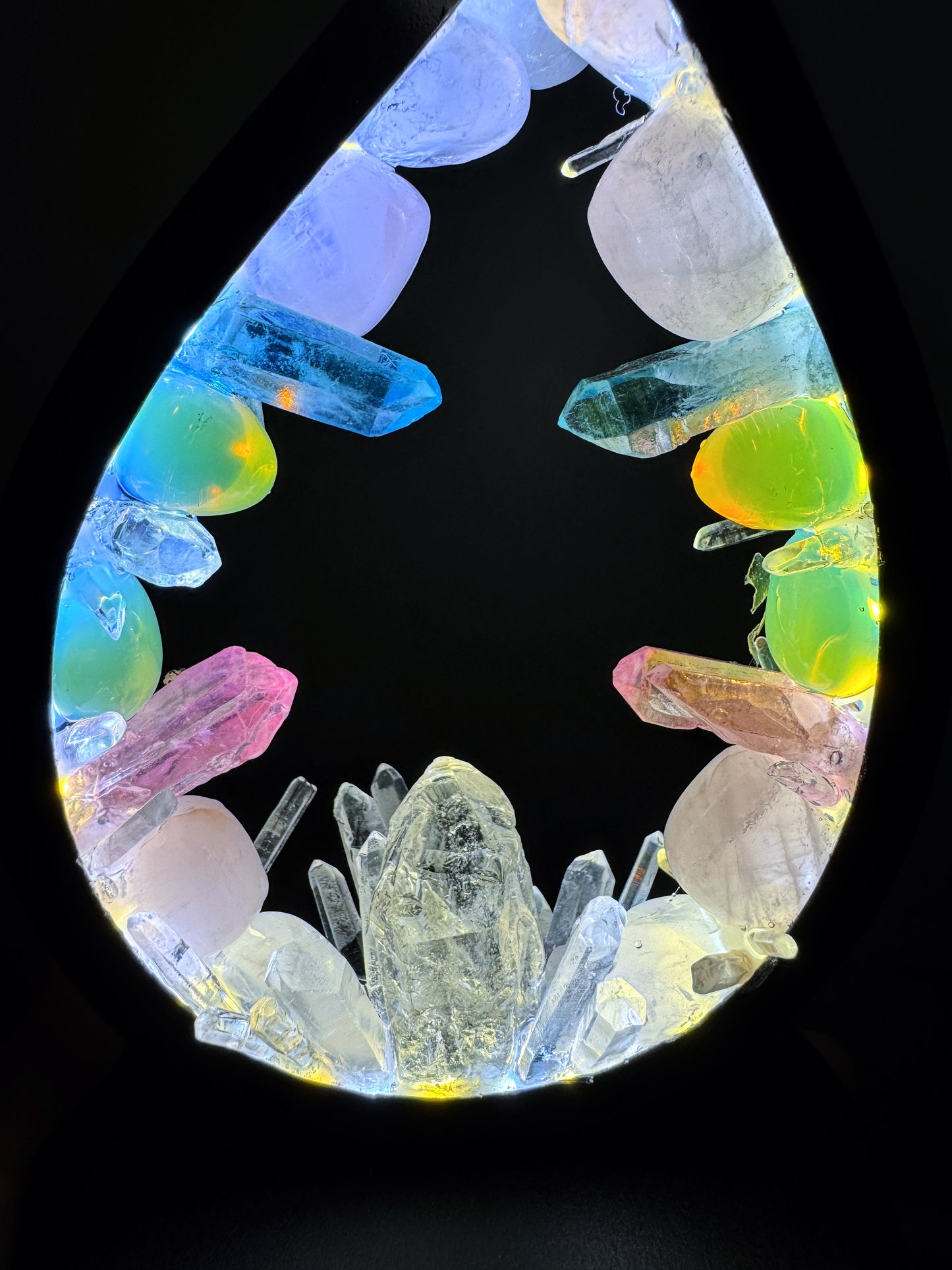 Flame lamp “dawn”