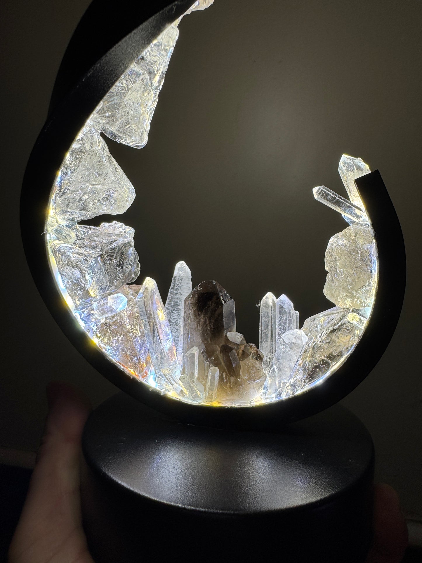 Crystal Wave Lamp “Earth Song”