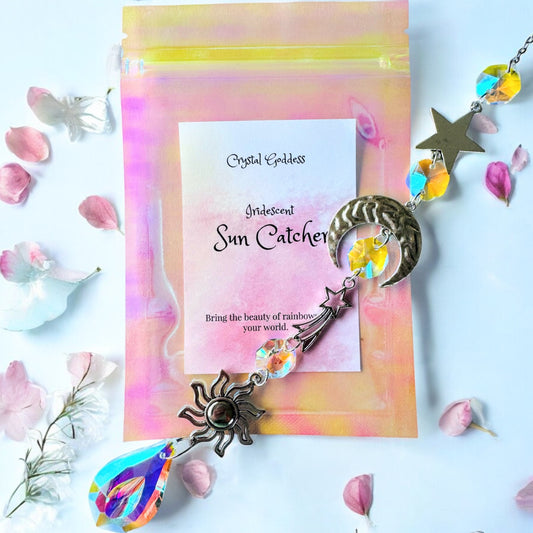 Iridescent Starburst Suncatcher.