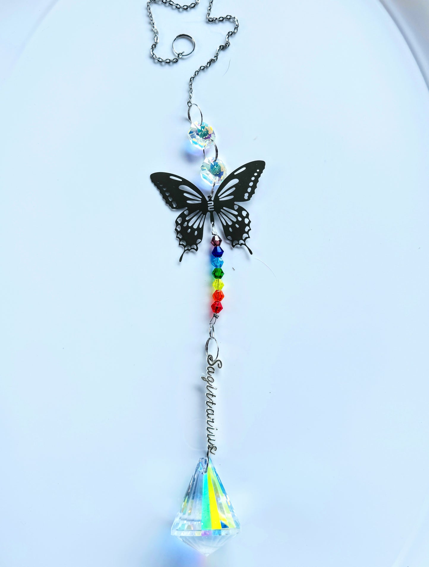 Butterfly Zodiac Sun Catcher