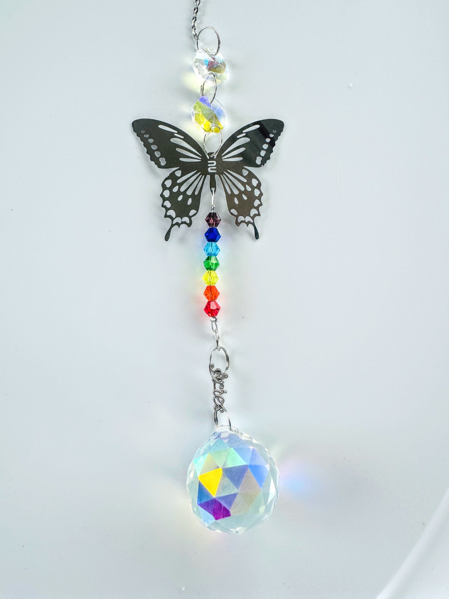 Butterfly Zodiac Sun Catcher