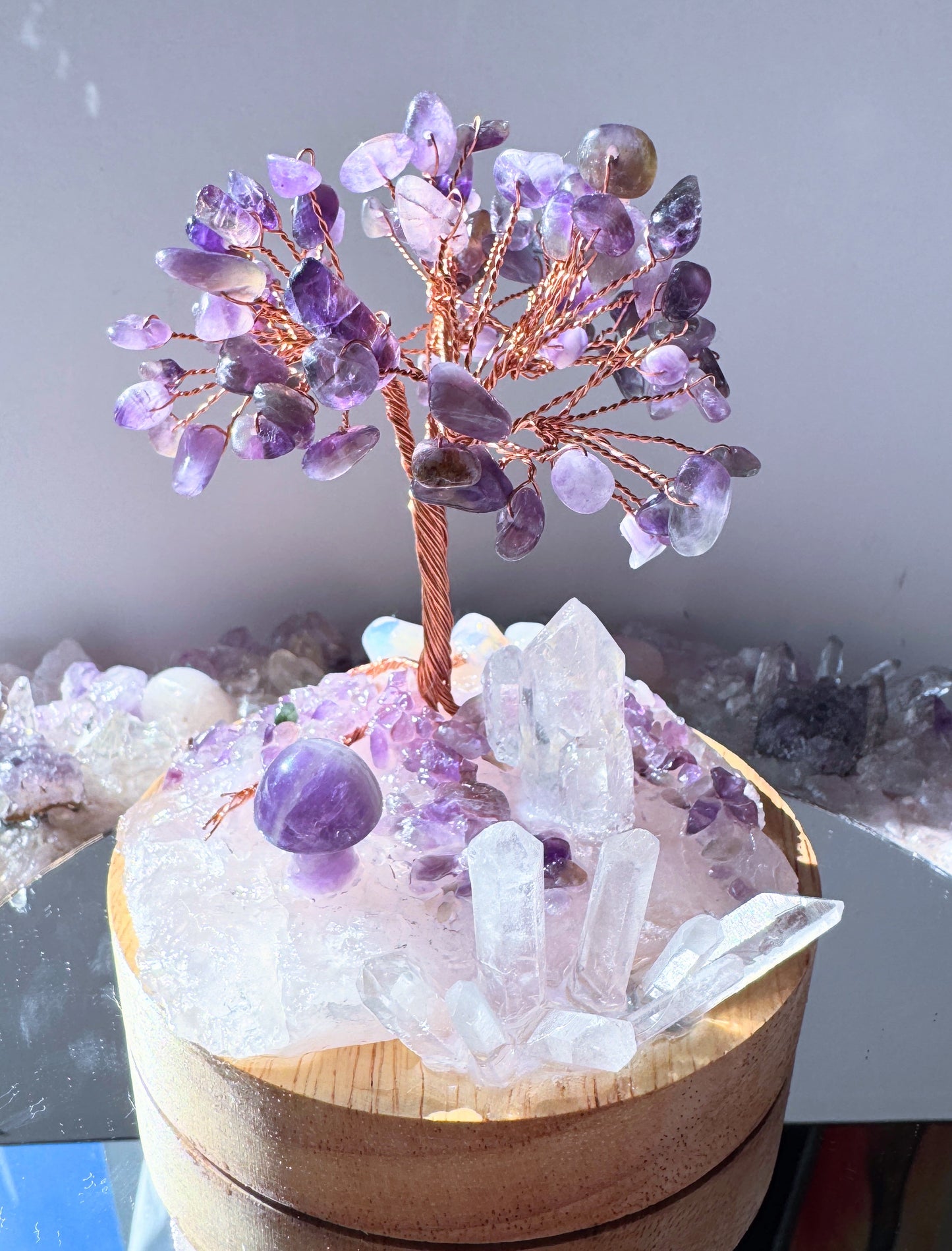 Crystal Tree Lamp #1